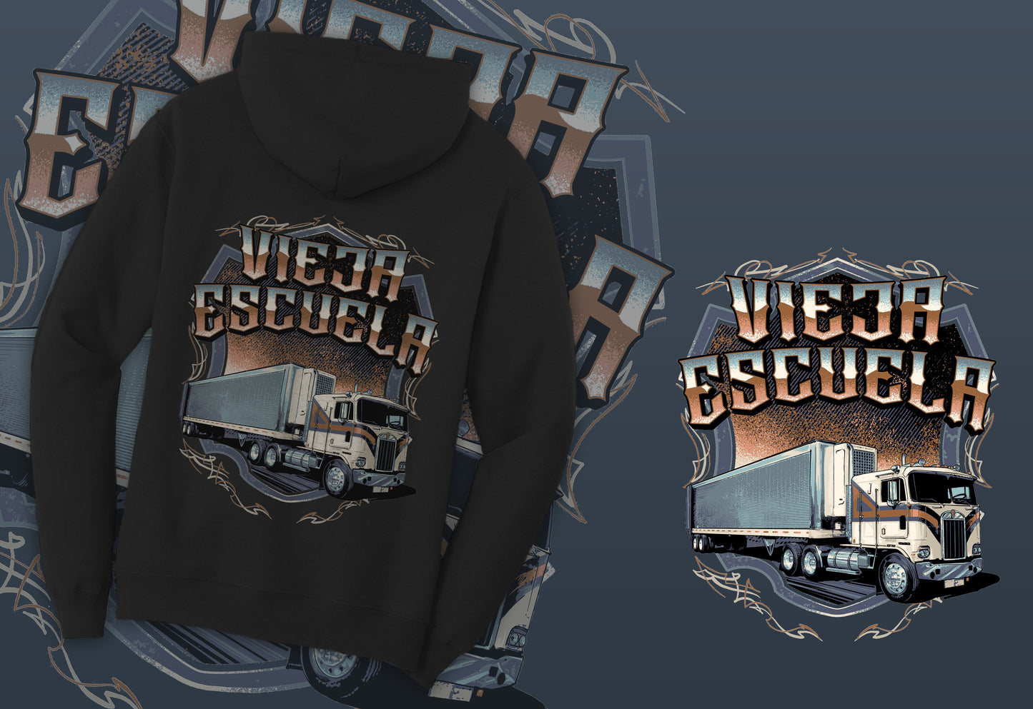 Vieja Escuela Hoodie